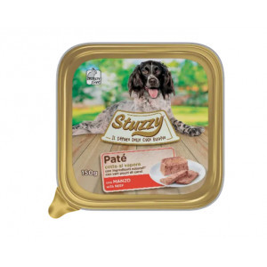 Stuzzy Paté met rund hondenvoer 150 gr. 1 tray (22 x 150 g)