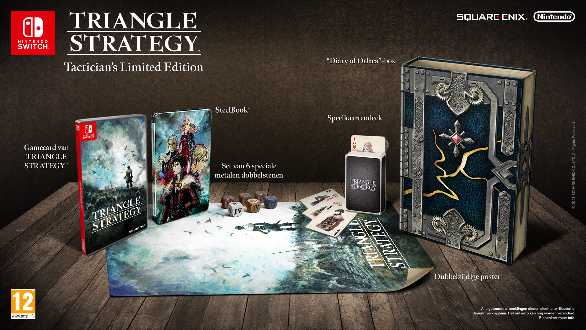 Triangle Strategy Tactician's Limited Edition