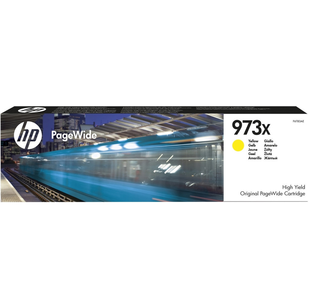 HP 973X Cartridge Geel