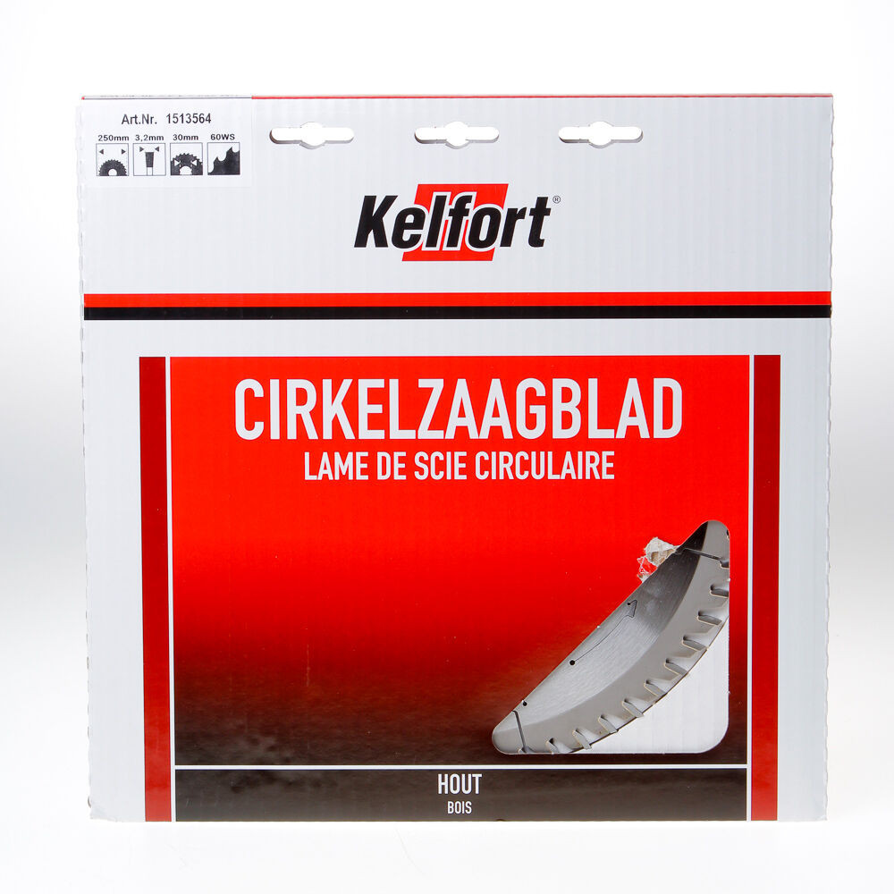 Cirkelzaagblad hm 250x30 60t