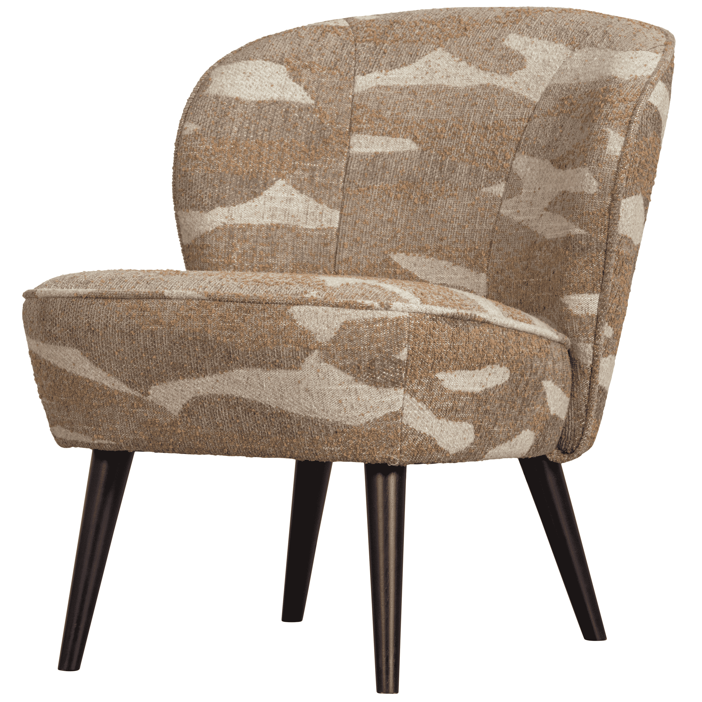 WOOOD Fauteuil Sara Geweven - Camouflage Groen