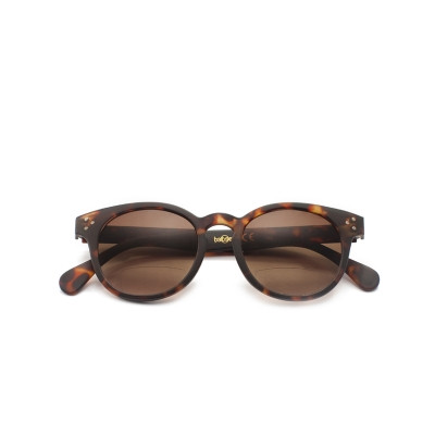 Babsee Piet Zonneleesbril Brown Tortoise +2.5