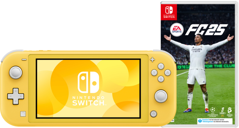 Nintendo Switch Lite Geel + EA Sports FC 25