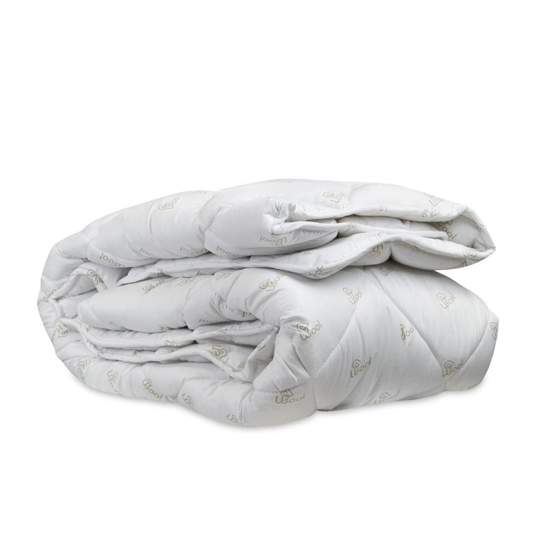 Enkel , All season Dekbed Natural Wol - 200x200 cm (Tweepersoons) - Nightlife - 450 Gram - Dekbed-Discounter.nl