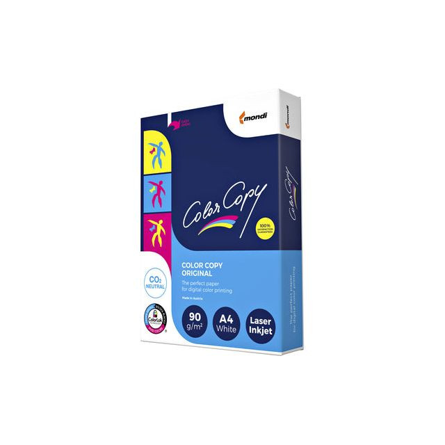 Laserpapier Color Copy A4 90gr wit 500vel | 5 stuks