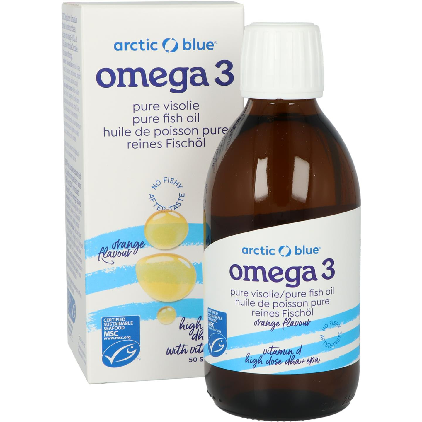 Omega 3 Pure Visolie met Vitamine D