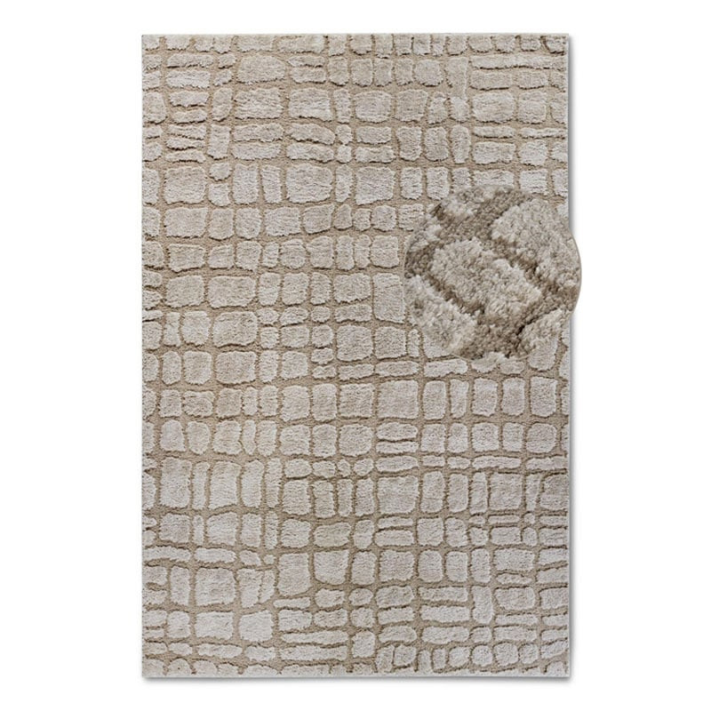 Vloerkleed Artistique Beige - Elle Decoration Gallery - 80x120 cm - Rechthoek - Dekbed-Discounter.nl