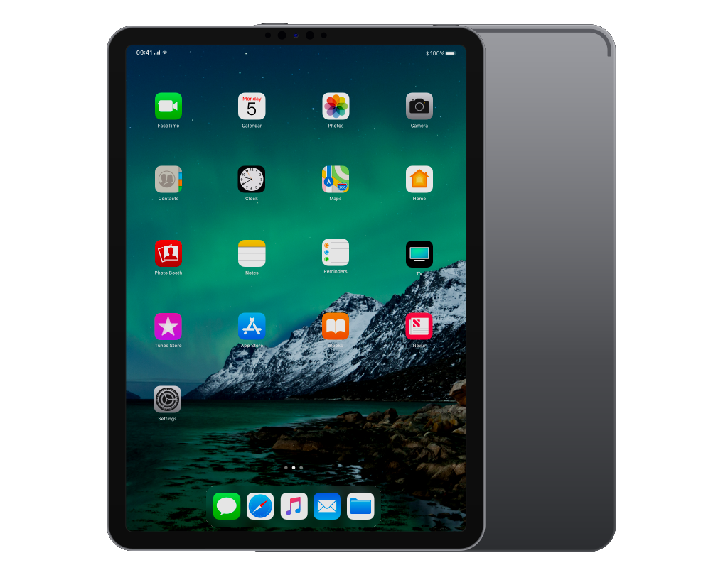 Refurbished iPad Pro 12.9 inch 2018 256 GB Space Gray Zichtbaar gebruikt