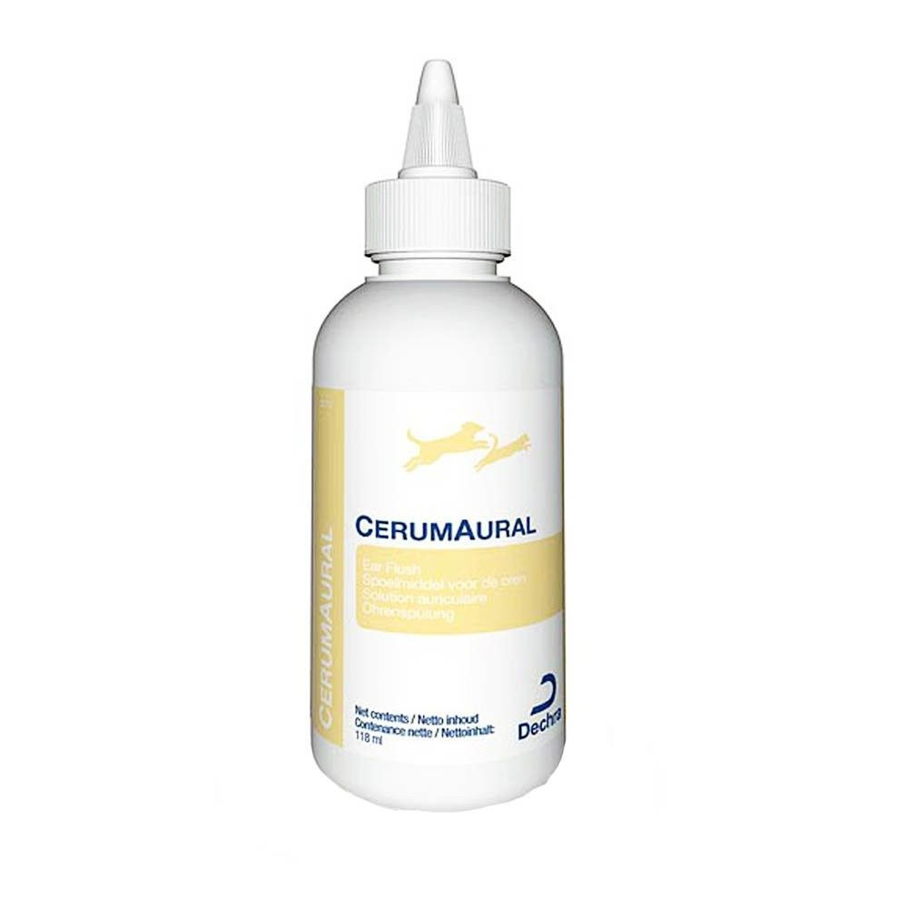 CerumAural spoelmiddel oren hond/kat 118ml