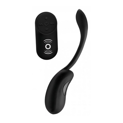 XR Brands Silicone Vibrating Pod with Remote Control