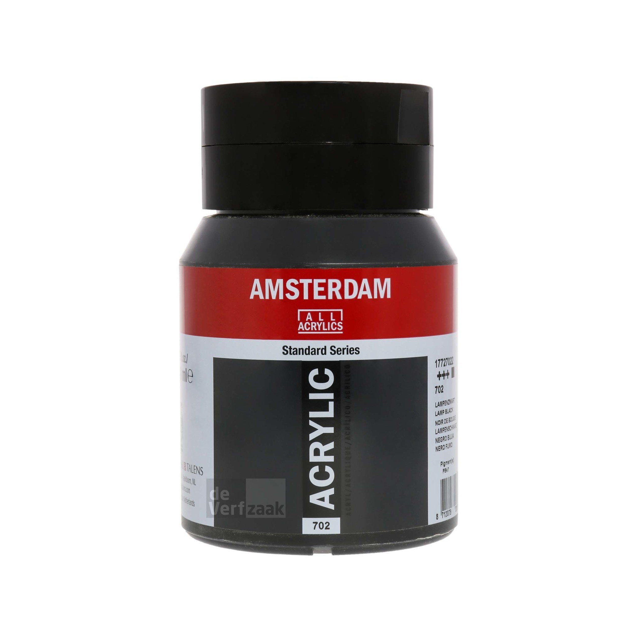 Royal Talens Amsterdam Acrylverf 500 ml - Lampenzwart