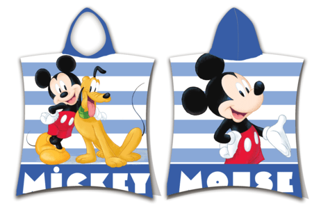 Mickey poncho Pluto 50 x 115 cm