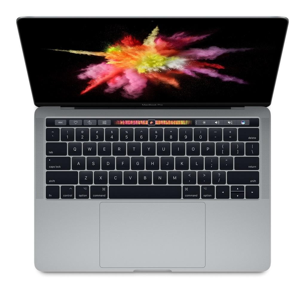 Refurbished MacBook Pro Touchbar 13 inch i5 3.1 Ghz 8 GB 256 GB Spacegrijs Licht gebruikt