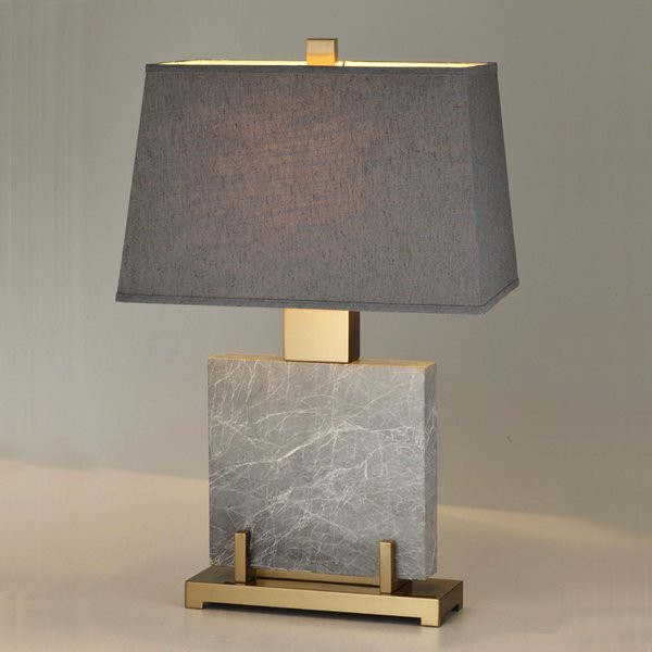 Настольная лампа Table lamp marble Grey