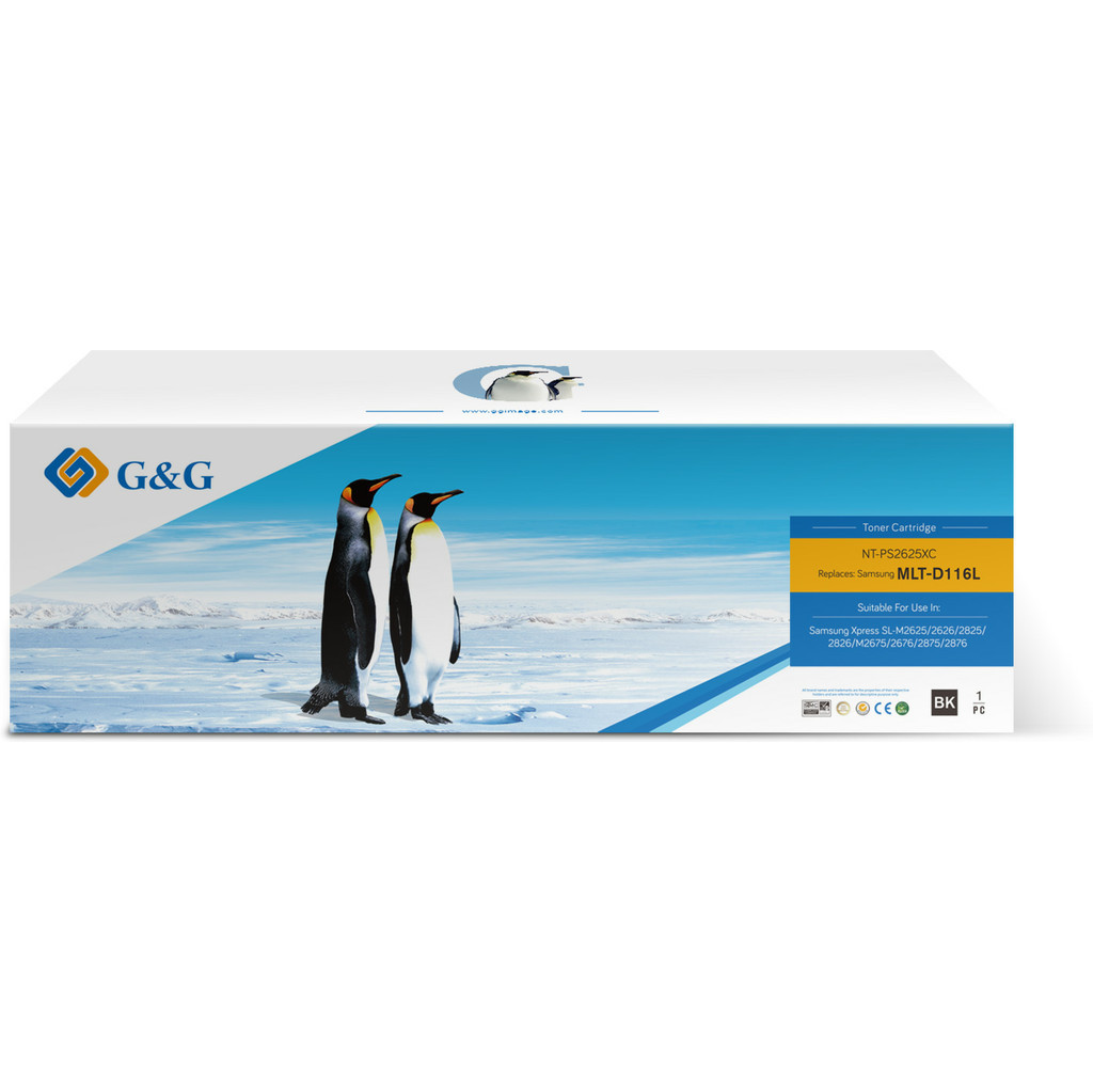 G&G MLT-D116L Toner Zwart (Hoge Capaciteit)