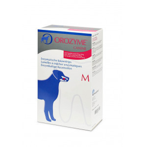 Orozyme enzymatische kauwstrips M voor de hond 141 g