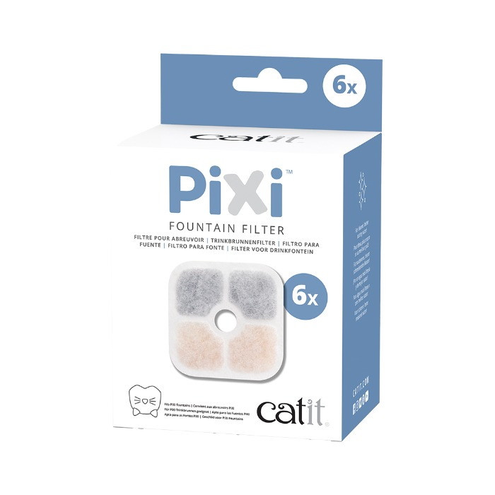 Catit Pixi vervangfilter 6 stuks