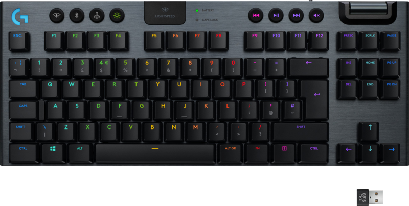 Logitech G915 TKL Lightspeed Draadloos RGB Mechanisch Gaming Toetsenbord QWERTY