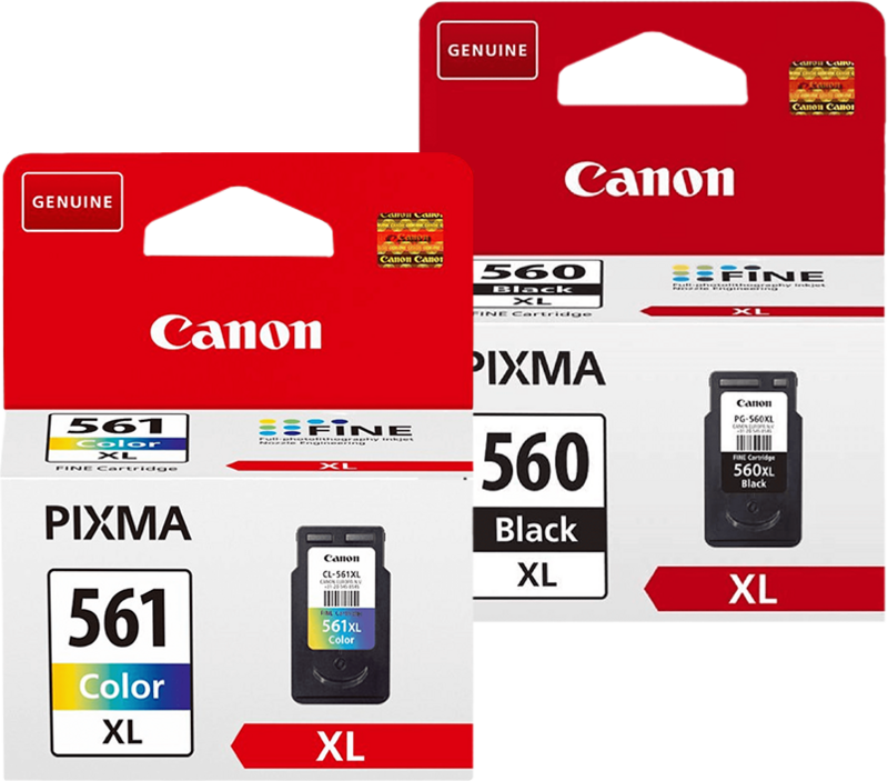 Canon PG-560XL + CL-561XL Cartridge Combo Pack