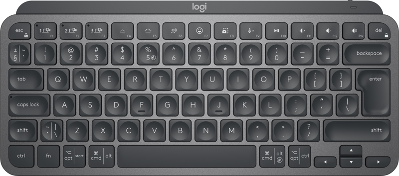 Logitech MX Keys Mini Draadloos Qwerty Grafiet