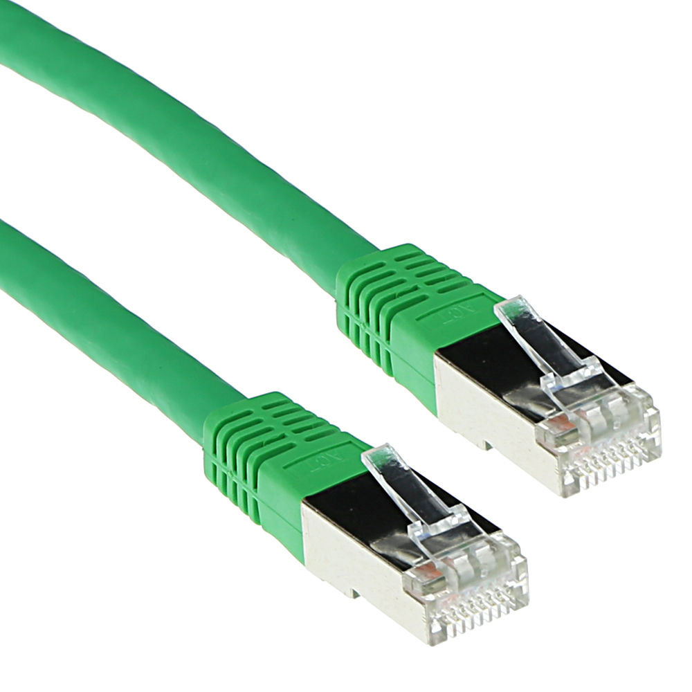 ACT IB7405 LSZH SFTP CAT6A Patchkabel Groen - 5 meter