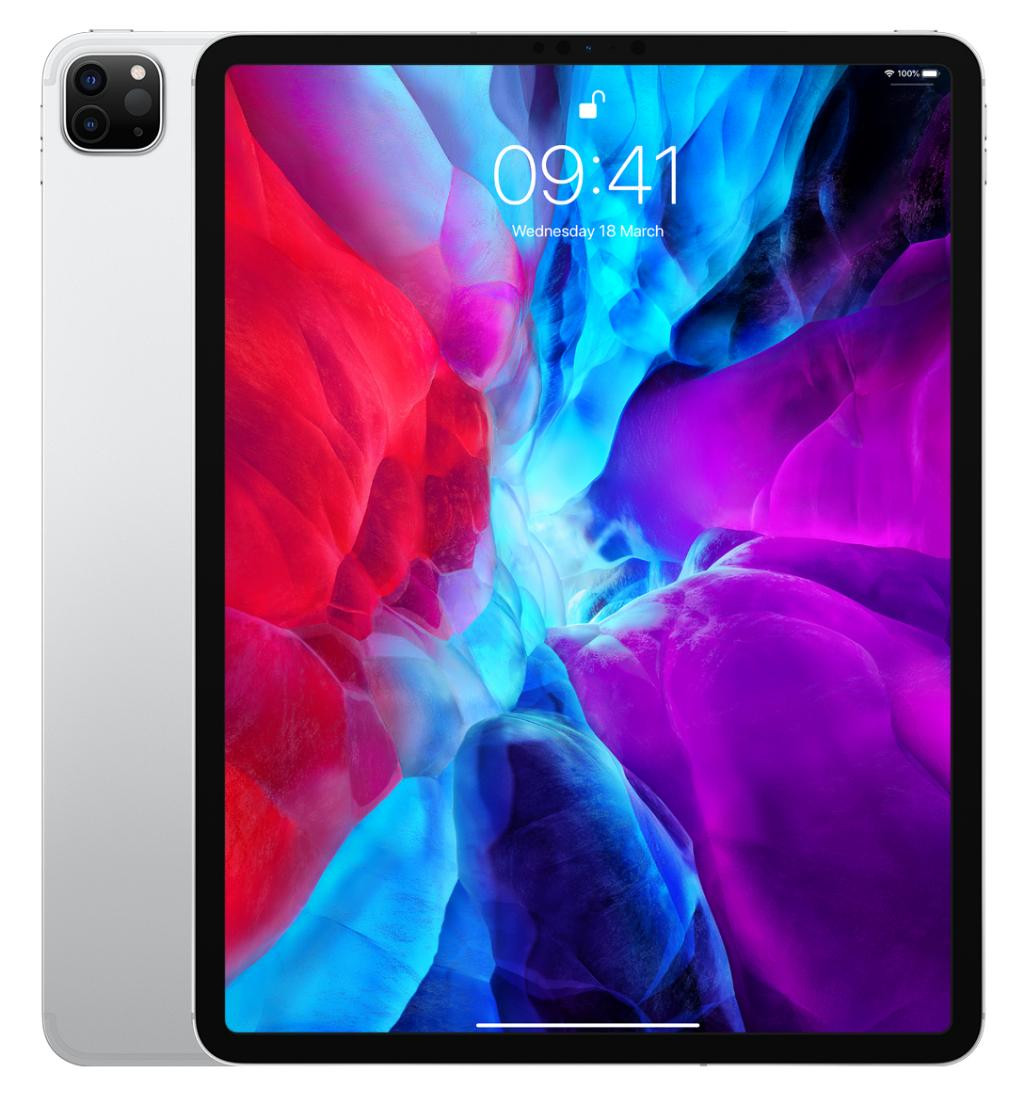 Refurbished iPad Pro 12.9 256 GB (2020) 4G Zilver Licht gebruikt