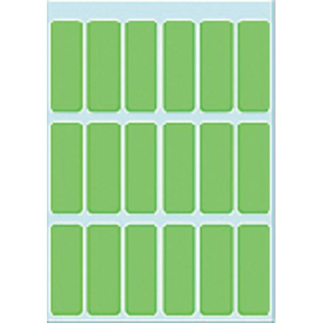 Etiket HERMA 3655 12x34mm groen 90stuks | 10 stuks