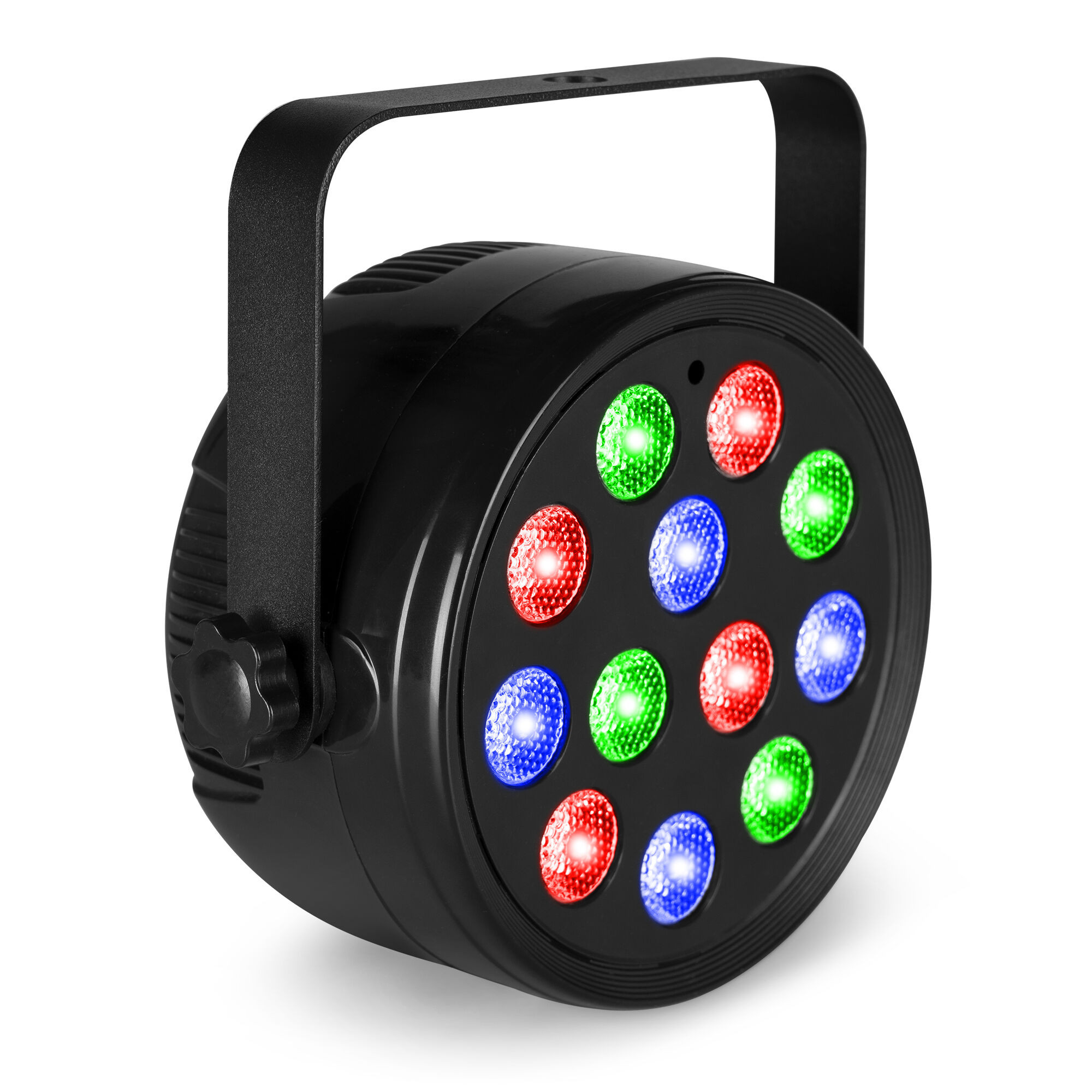 Fuzzix PLF12 Party LED par met 12x 2W LED's - RGB - Inclusief