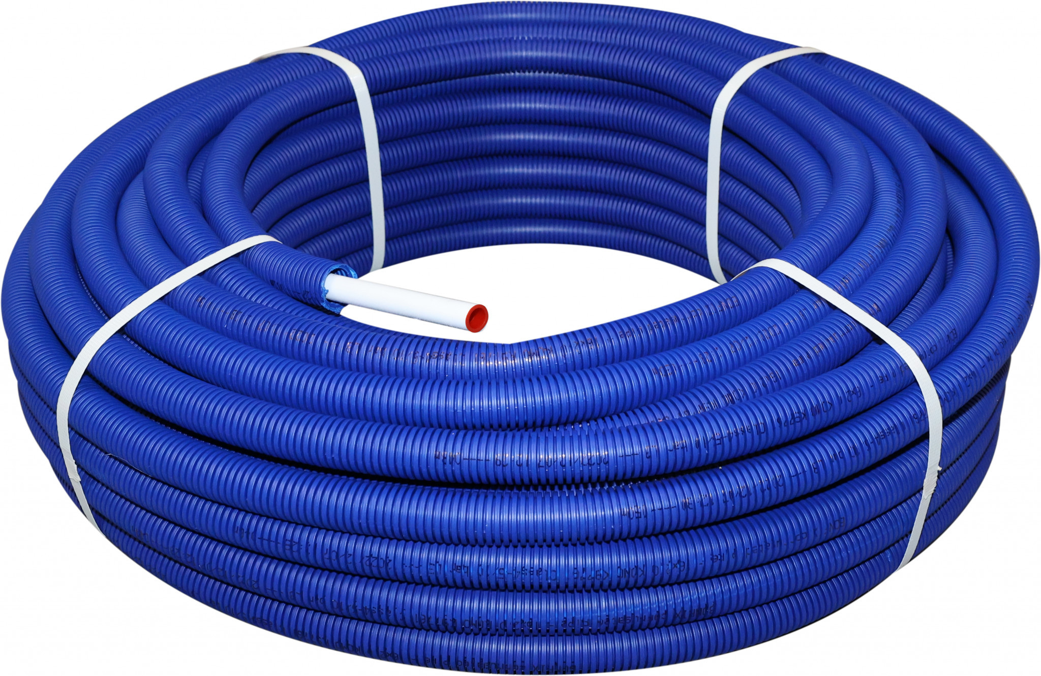 Bonfix Perskoppeling - Alu-pers - Systeembuis met mantel - blauw - 16mm x 2,0 (50 m)