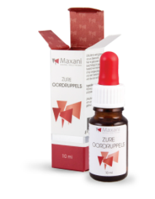 Maxani Zure Oordruppels hond 10ml