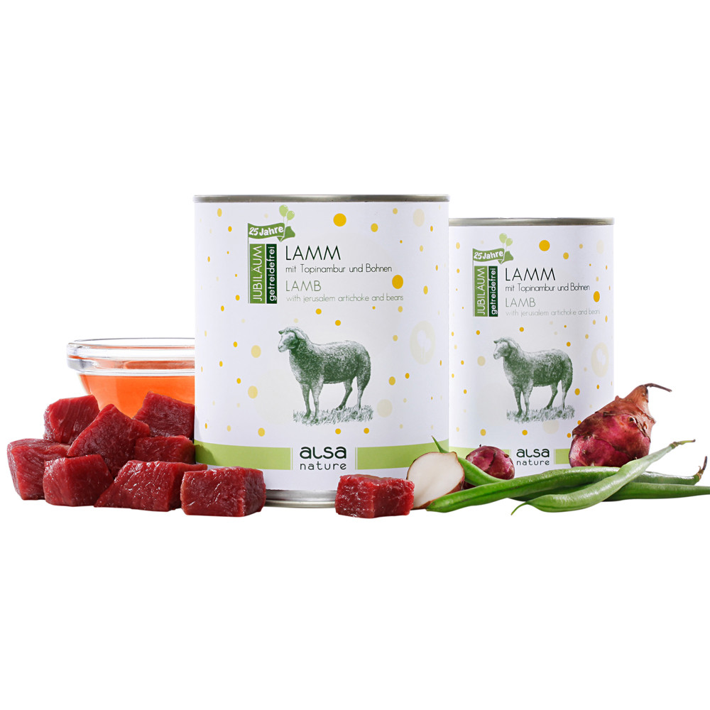 alsa-nature JUBILEUM-EDITIE Lam, 800 g, Aantal: 6 x 800 g