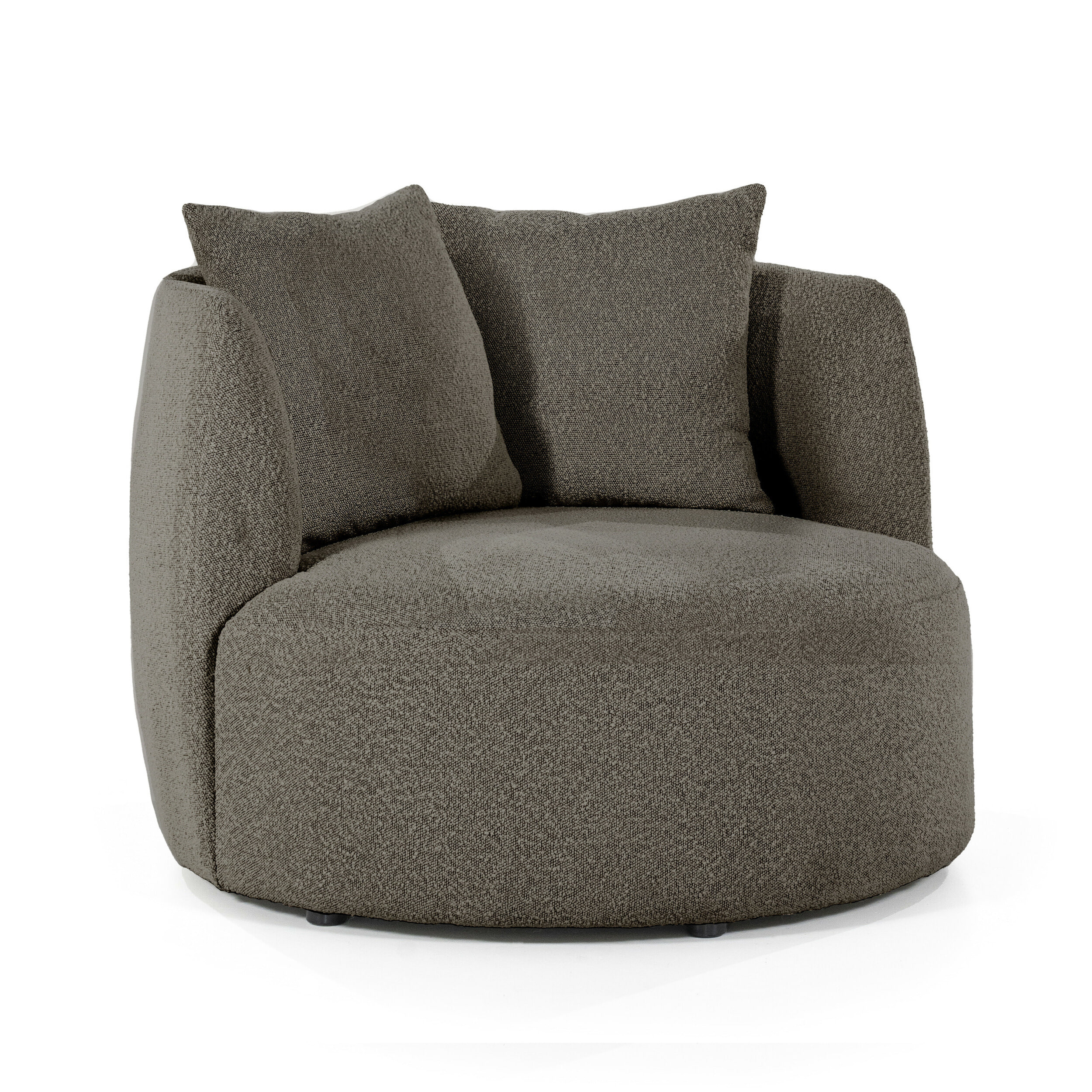 Eleonora Fauteuil Louis Bouclé - Bruin