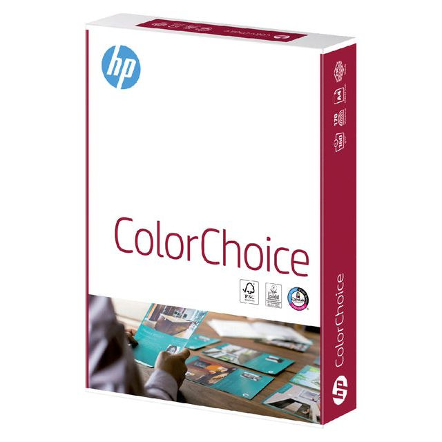 Kleurenlaserpapier HP Color Choice A4 160gr wit 250vel