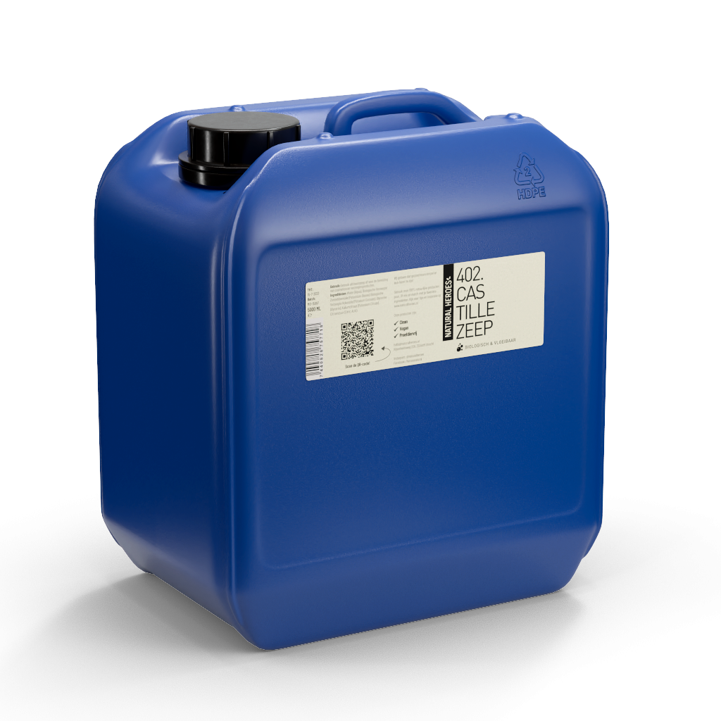 Castille Zeep Biologisch (Vloeibaar) 5000 ml (jerrycan)