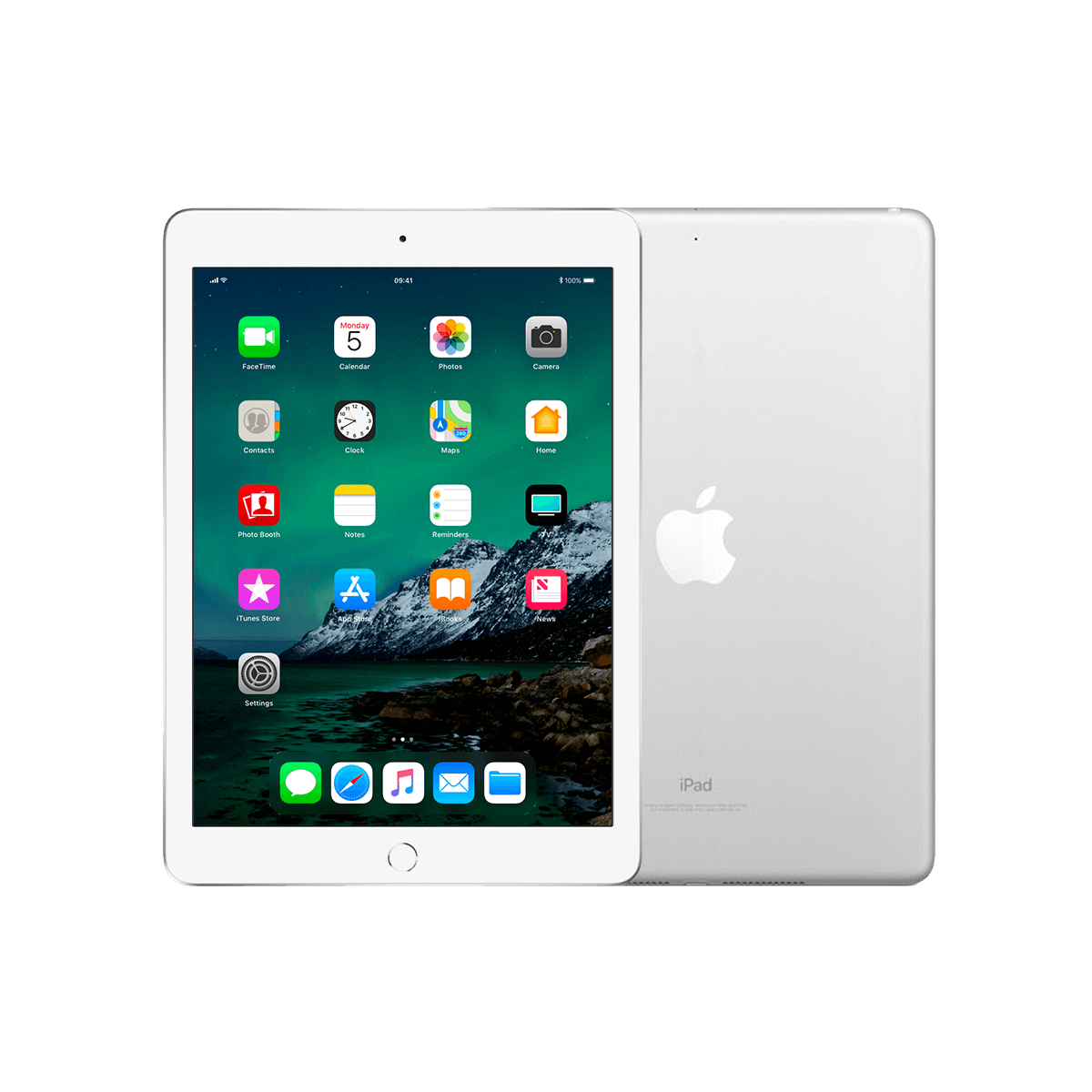 Refurbished iPad 2018 32 GB 4G Zilver Zichtbaar gebruikt