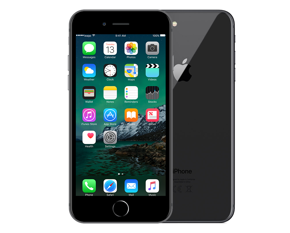 Refurbished refurbished iPhone 8 Plus Space Gray Licht gebruikt