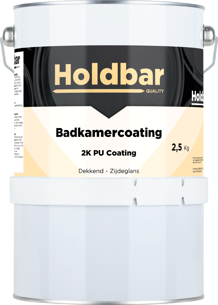 Holdbar Badkamercoating 2,5 kg