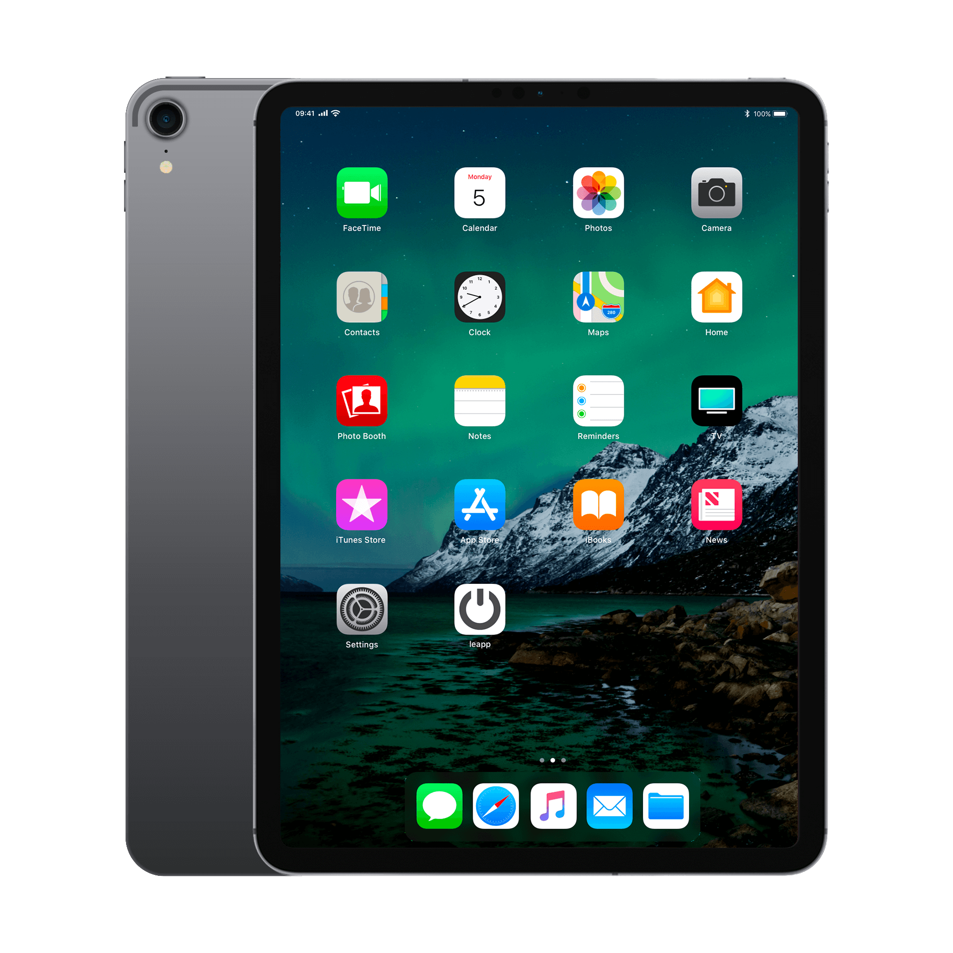 Refurbished iPad Pro 11 64 GB (2018) Space Gray Licht gebruikt