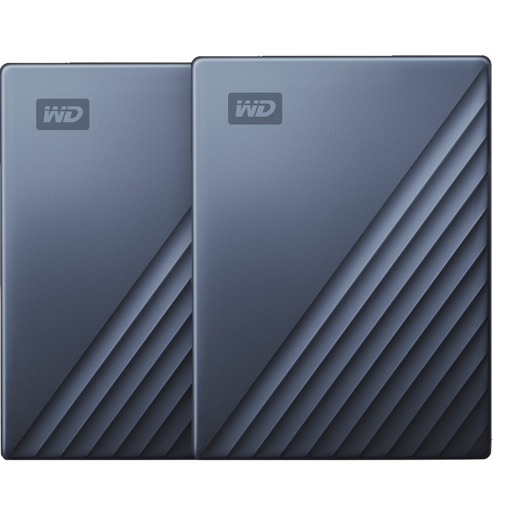 WD My Passport Ultra 5TB Blue - Duo pack