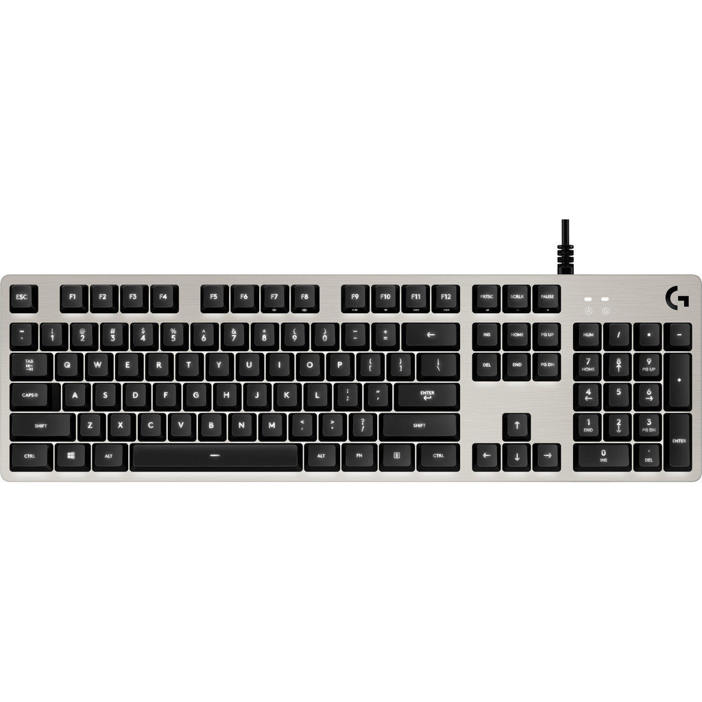 Logitech G413 Mechanical Gaming Keyboard Zilver QWERTY