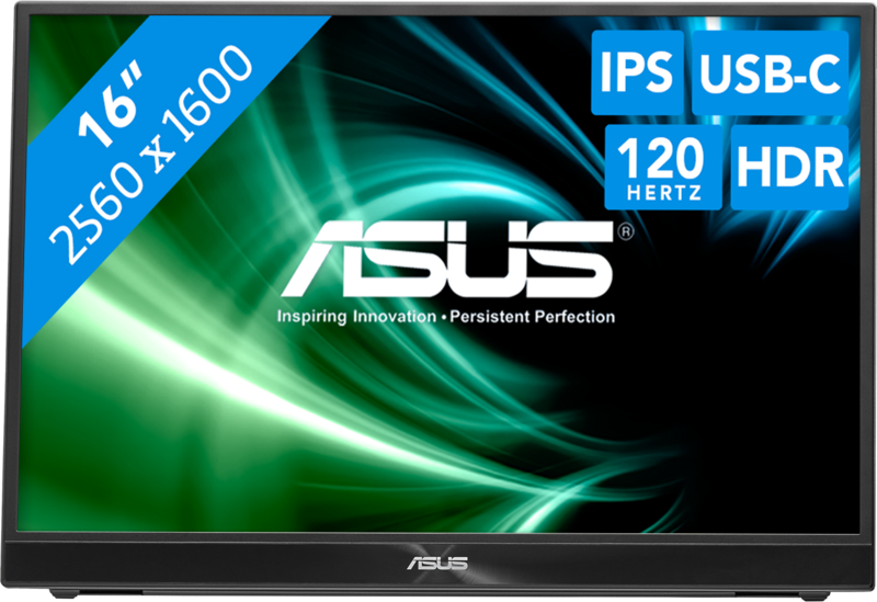 ASUS ZenScreen MB16QHG Portable Monitor