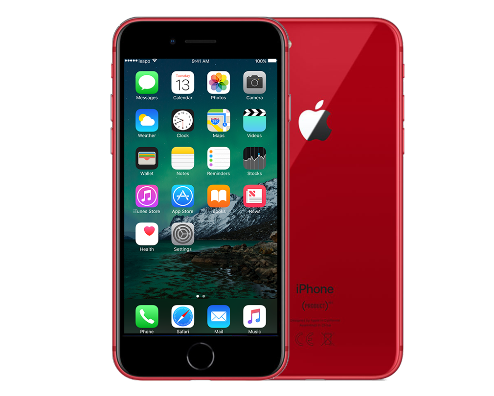 Refurbished iPhone 8 256 GB Rood Als nieuw