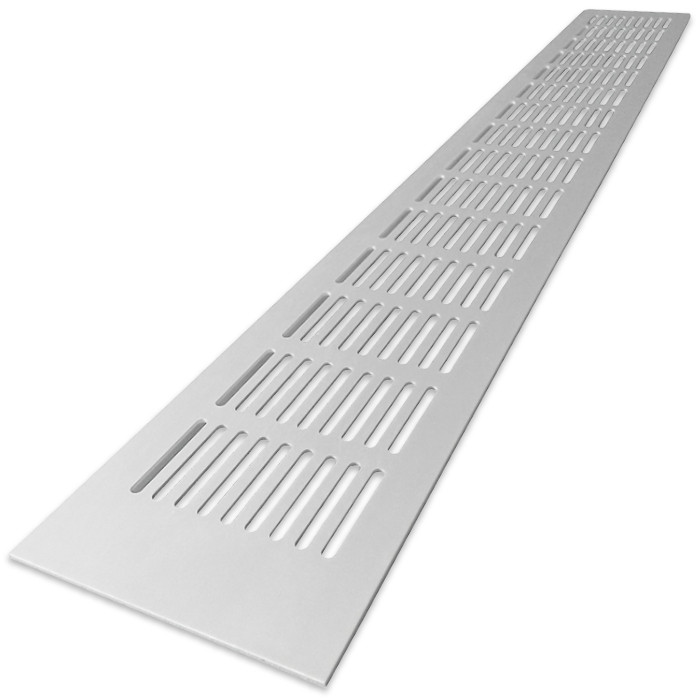 Ventilatiestrip Aluminium Lxh 600 X 80mm (g61-6008aa)