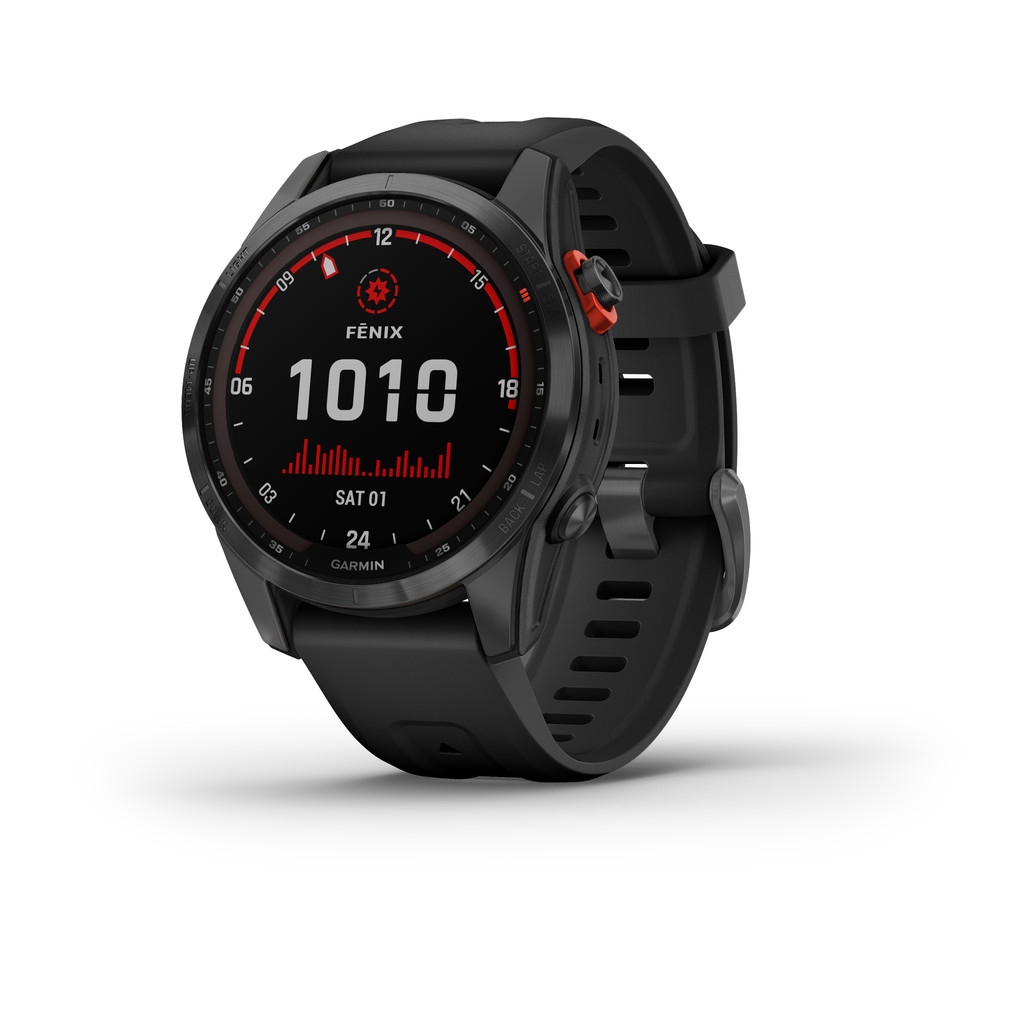 Garmin Fenix 7S Solar Zwart 42mm