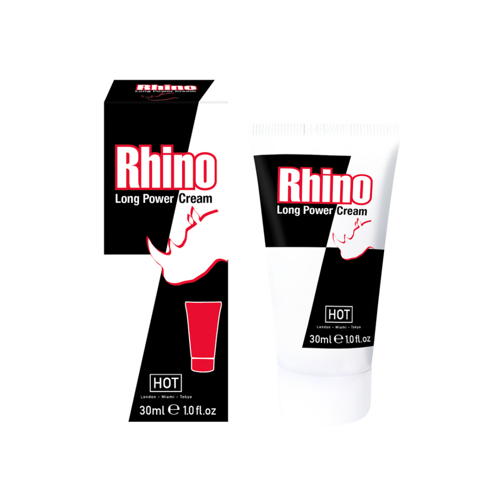 HOT Rhino - Long Power Cream / Stimulating Cream - 1 fl oz / 30 ml