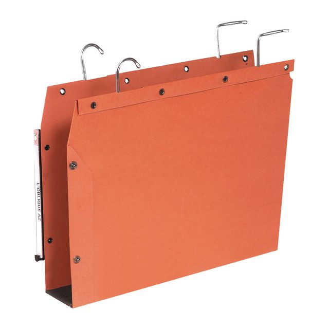 Hangmap Elba TUB folio U-bodem 50mm oranje | 25 stuks