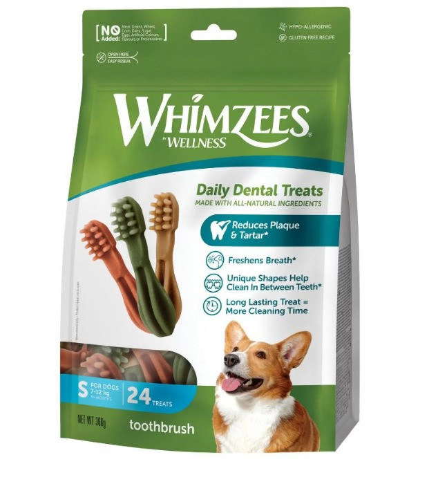 Whimzees Tandenborstel Small 24st