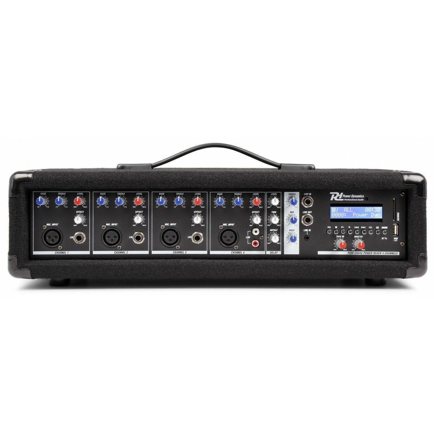 Retourdeal - Power Dynamics PDM-C405A 4 kanaals mixer met ingebouwde