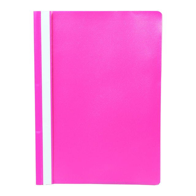 Snelhechter Quantore A4 PP roze | 100 stuks