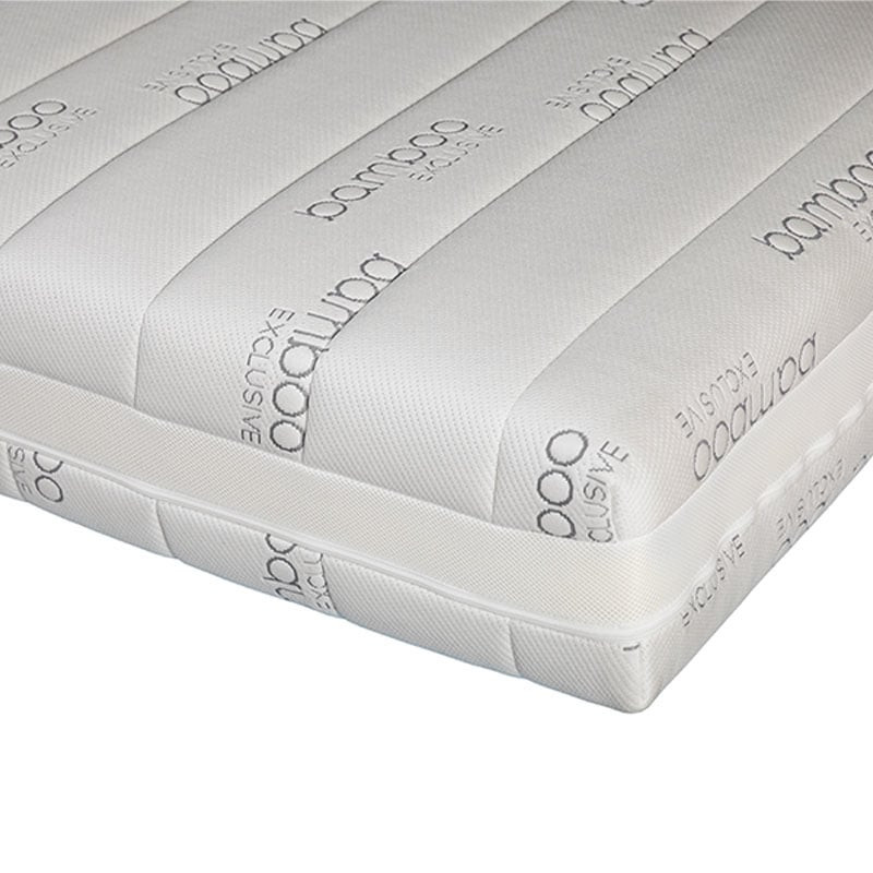 Matras Bamboe Deluxe 3D - 140x210 cm met Micropocketvering Kern - Van Dekbed Discounter - Comfort: Medium - Dekbed-Discounter.nl